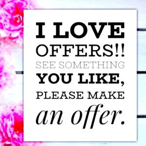 MAKE AN OFFER 😁😁😁